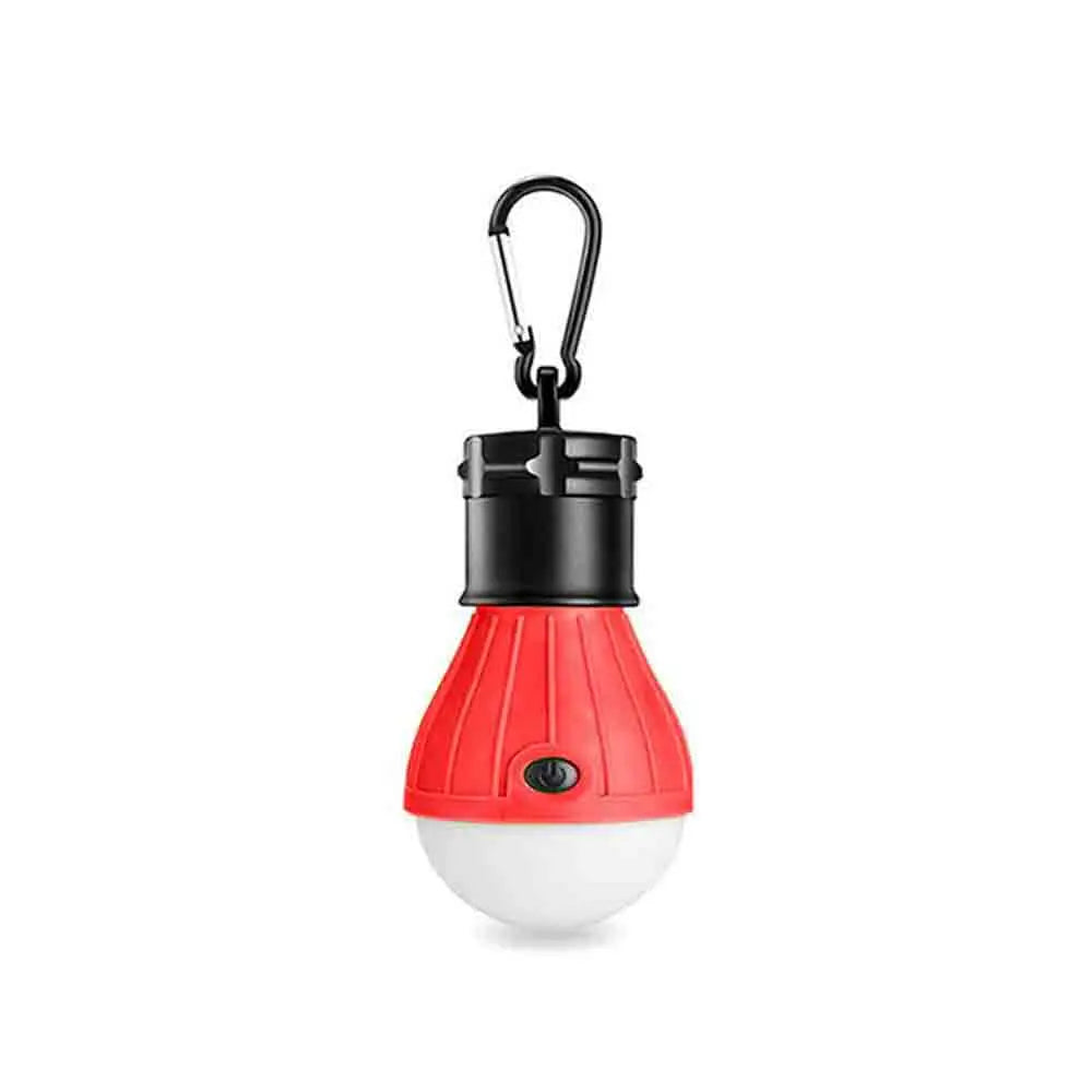 lampe camping portable extérieure crochet lumineuse randonnée voyage parc urgence bleue rouge verte moderne