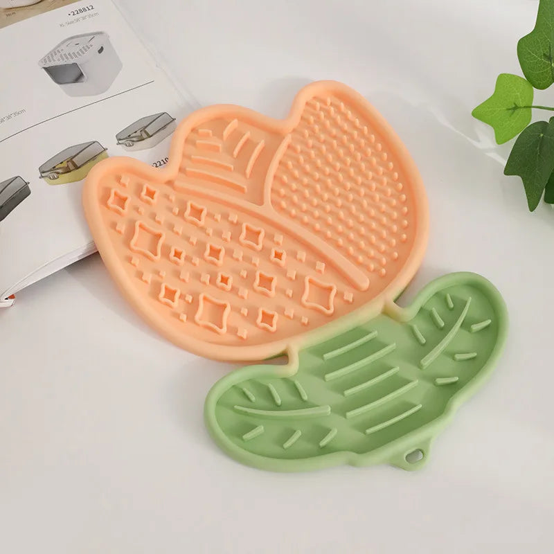 tapis alimentation lent silicone antidérapant ventouses antiétouffement léchage chiens chats antiennui séparateur alimentation animaux