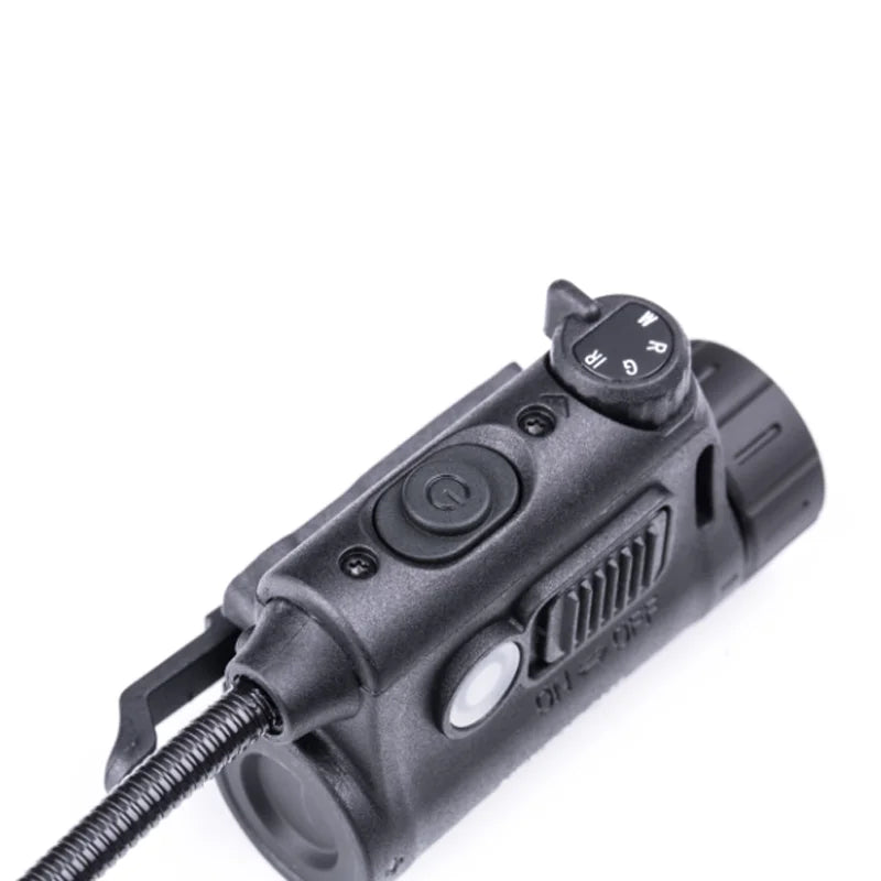 lampe frontale multifonctionnelle led rechargeable noir tactique camping pêche clips modernes