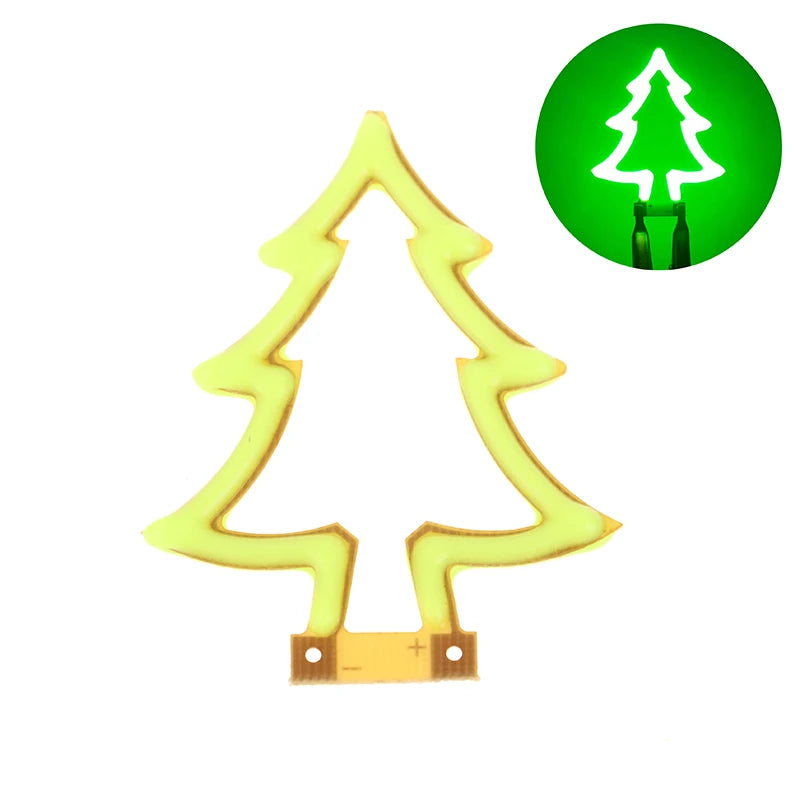 décoration noël étoile verte minimaliste fixations lumineuse intérieur festive