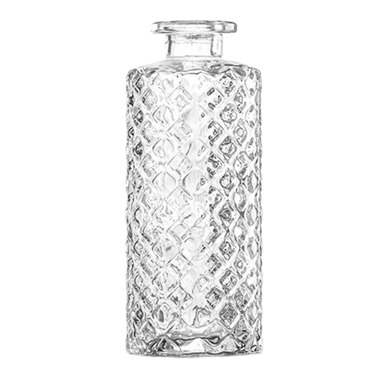 vases transparents relief géométrique classique anti dérapants élégants maison chambre salon