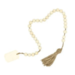 bracelet blanches minimaliste bois étiquette pompon chambre enfant amour pastoral