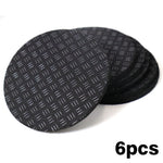 protection antidérapante fitness noire texture diagonale moderne adhésif six pièces