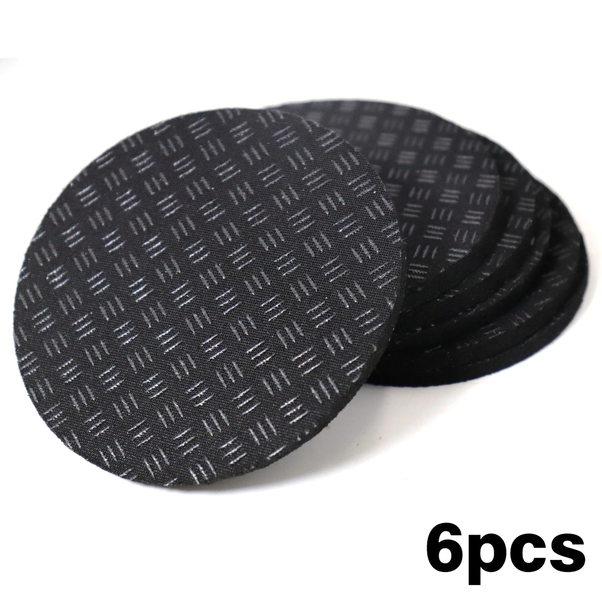 protection antidérapante fitness noire texture diagonale moderne adhésif six pièces