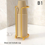 support tasses moderne or noir beige vert roulettes multifonctionnel tasses moderne multifonctionnel