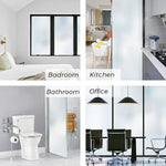 film confidentialité blanc translucide texture micro perforée adhésif moderne minimaliste protection uv isolation thermique