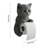 porte rouleau papier toilette support mural adhésif gris blanc réaliste 3d salon cuisine salle