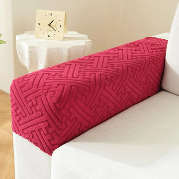 couvre accoudoirs canapé moderne doux polyester coton couleur gris rose bleu clair vert pastel