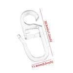 crochet porte serviettes moderne transparent adhésif uni decoration maison accessoire blanc
