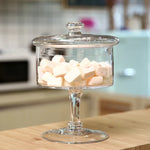 pots verre transparents réutilisables qualité alimentaire vintage marshmallows décoration maison mariage