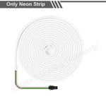 ruban led flexible multicolore moderne controle wifi bluetooth 12v 96leds