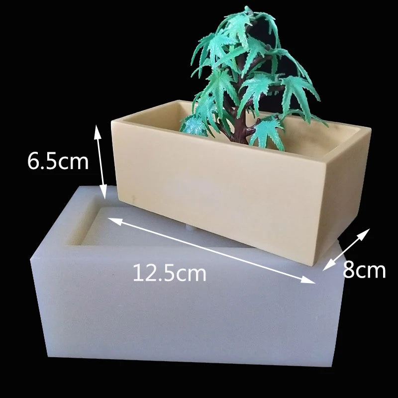 moules silicone pots fleurs diy craft release facile modernes grises blanches