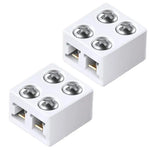 connecteur ruban led blanc mat moderne vis fixation guide utilisation