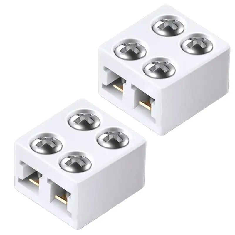 connecteur ruban led blanc mat moderne vis fixation guide utilisation