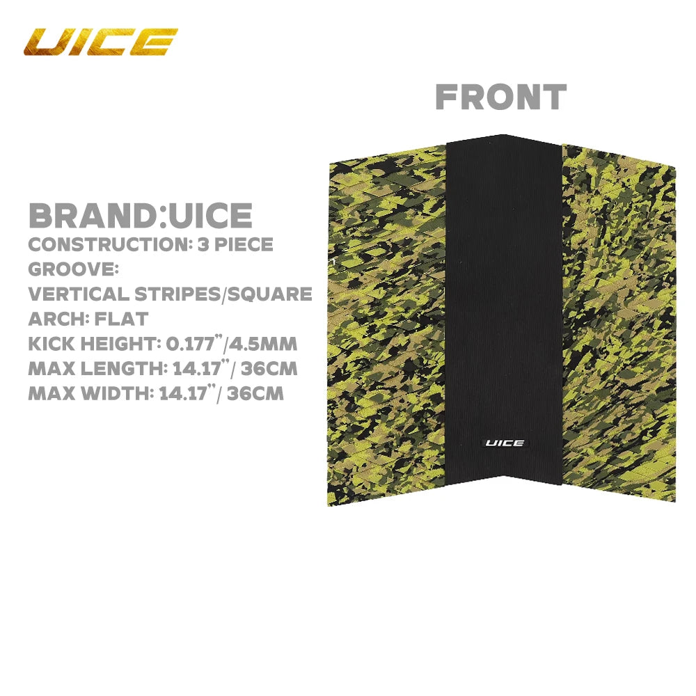 tapis pont surf antidérapant eva noir texture bois moderne adhésif padssurf skimboard longboard