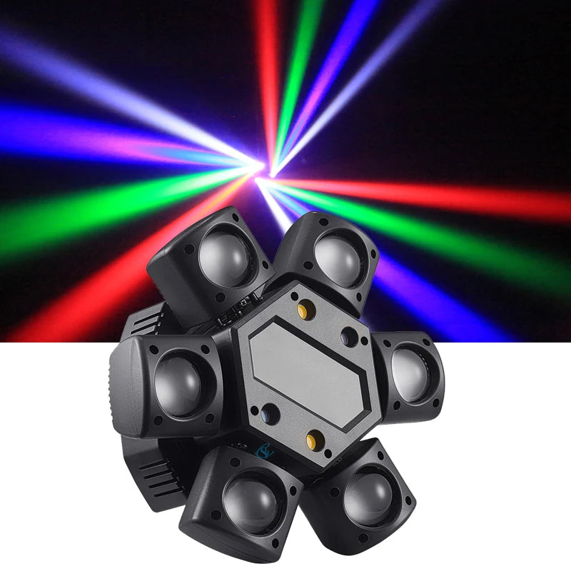 haut parleur multi directionnel noir moderne bras télécommande boîtier contrôle éclairage scène DJ disco