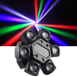 haut parleur multi directionnel noir moderne bras télécommande boîtier contrôle éclairage scène DJ disco