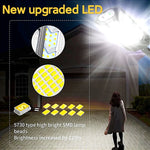 lampe solaire détecteur mouvement extérieure moderne applique murale ip65 led noir autoinstallation sécurité jardin