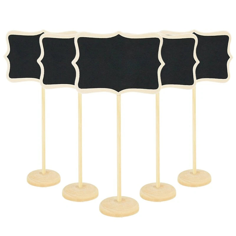 panneaux noirs rectangulaires bois cadre arrondi classique décoration événementiel anniversaire mariage salon