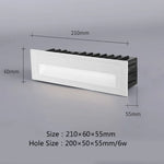 éclairage led applique murale moderne adhésive noire blanche détecteur mouvementextérieur étanche