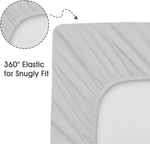 draps bébé fille blanc gris rose pâle unis modernes doux soyeux respirants lit catégorA