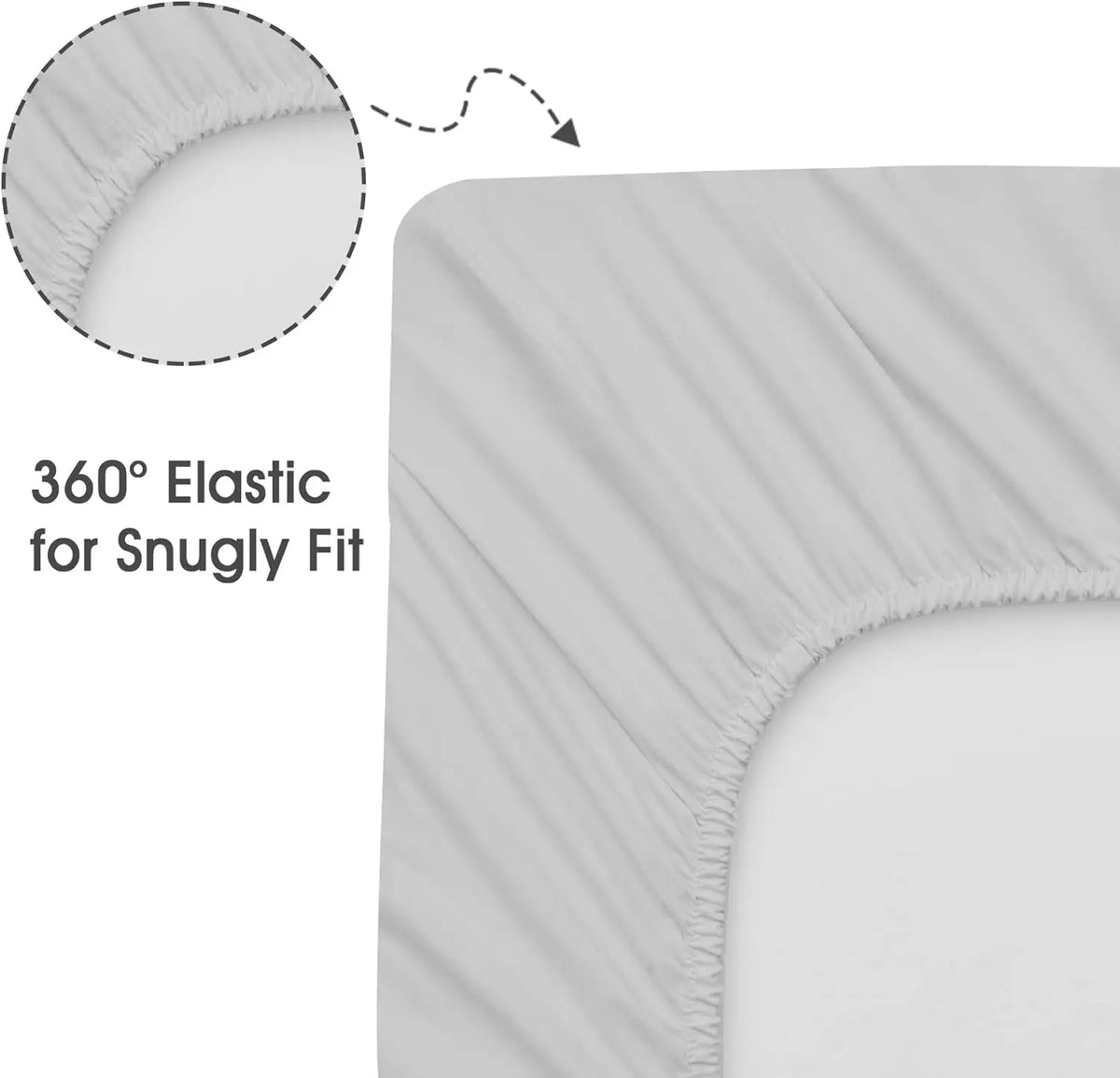 draps bébé fille blanc gris rose pâle unis modernes doux soyeux respirants lit catégorA