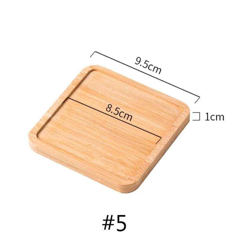 assiettes bambou naturel moderne rustique grain bois plante artificielle fleur gobelet savon liquide