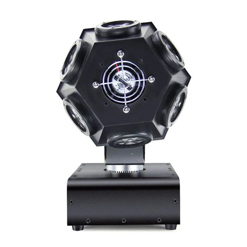 projecteur laser noir moderne effet lumière colorée scène dj autonome flux lumineux