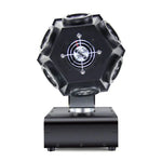 projecteur laser noir moderne effet lumière colorée scène dj autonome flux lumineux