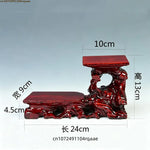 support vases objets decoratifs bois marron texture naturelle artisanale traditionnelle echangetable deco