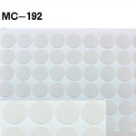 autocollants marron doré vis décoration tiroir meuble bois texture points circulaires résistants eau 96pcs