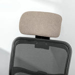 couvre tête chaise tissu carreaux clips imperméable vert beige noir moderne
