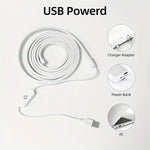 ruban led flexible blanc moderne interrupteur tactile usb adaptable 3000k 6000k minimaliste étanche décorationintérieur/extérieur