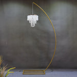 arche décorative mariage suspension lumineuse métal moderne élégante intérieur anniversaire baby shower