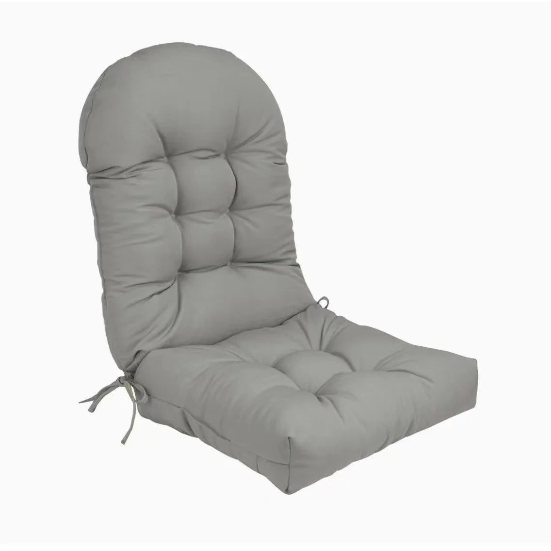 coussin chaise gris quadrillé imperméable confortable extérieur intérieur antidérapant coton pp tissage élevé qualité