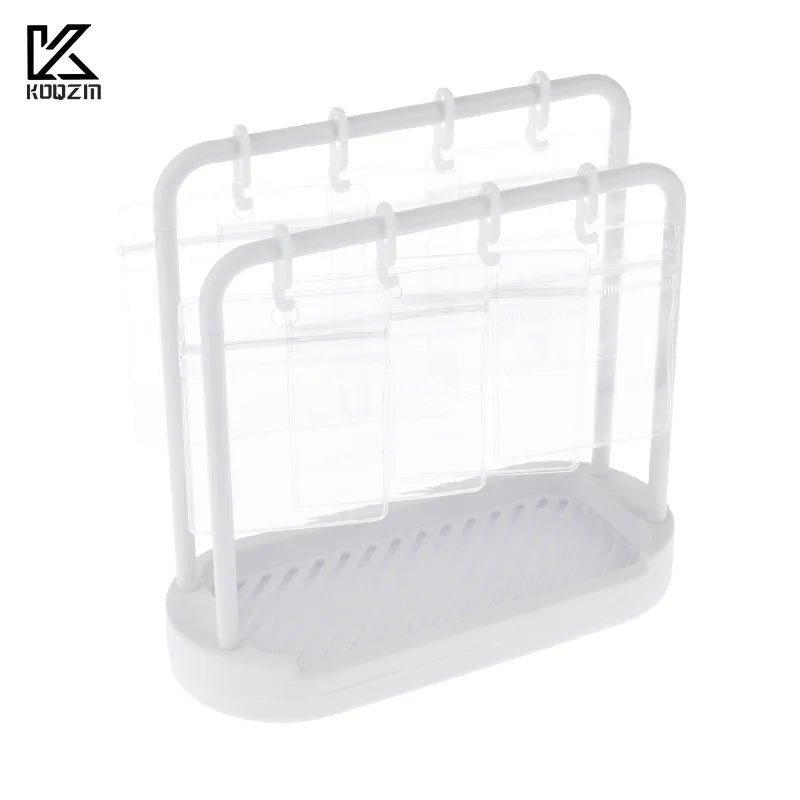 porte bijoux moderne blanc poches transparentes support bijoux ornement décoration chambre blanc
