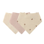 écharpe bébé rose blanche uni douce classique cotonnée ans unisexe