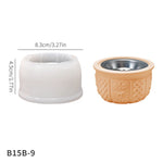 diffuseur huiles essentielles silicone blanc bleu vert motifs géométriques fenêtres modernes