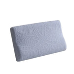 taies d'oreiller coton motif floral moderne 30x50cm zip couleurs variées bleu vert rose violet