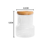 cache pot transparent moderne pot plante maison beige orange bleu