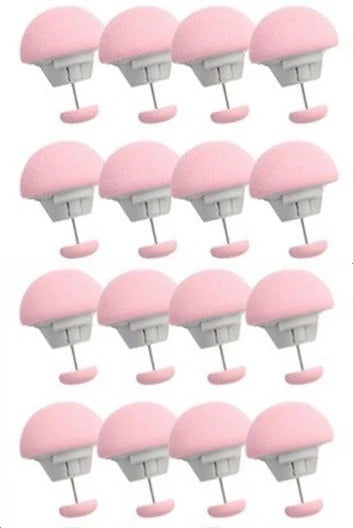 attache couette clip champignon moderne rose bleu blanc doux tissu minimaliste clips lit