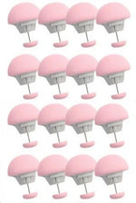 attache couette clip champignon moderne rose bleu blanc doux tissu minimaliste clips lit