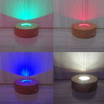 lampe table led bois naturel moderne minimaliste couleurs rechargeable tactile sans fil