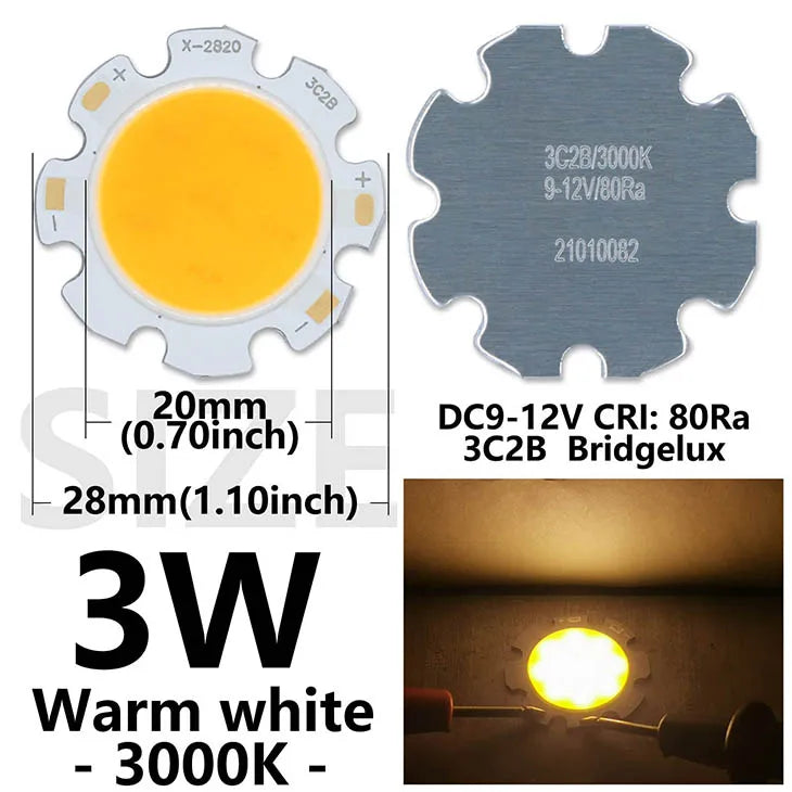plaque led moderne 28mm 20mm cold white warm white natural white 3w 5w 7w