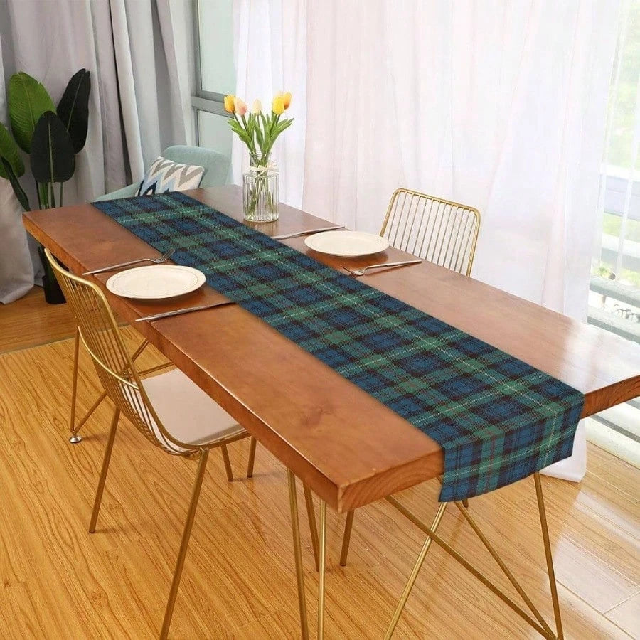 nappe tartan bleu rouge intérieur rustique décoration noël halloween automne Thanksgiving mariage
