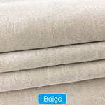 tissu polyester uni moderne vert orange bleu gris marron rouge jaune 148x100cm