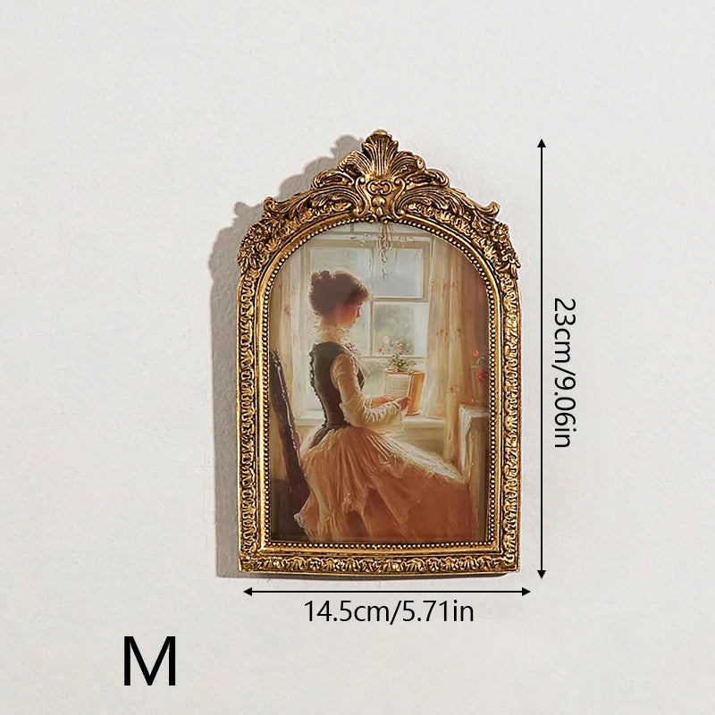 cadres decoratifs peintures femme or vintage texturé opaques mur decoration antiquité erotique ange ceramic