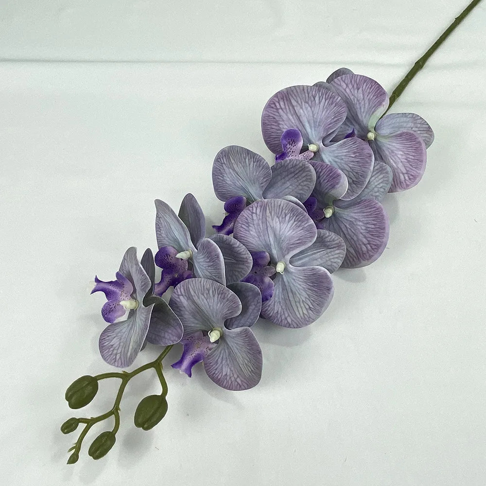 fleurs orchidées phalaenopsis artificielles 3d branches décoratives mariage fête maison bouquet fleurs réalistes
