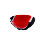 coupelles silicone couleur rayures moderne stockage rangement vert rouge bleu violet jaune noir