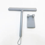 brosse vitre moderne poignée adhésif noir blanc nylon plastique fenêtre nettoyage